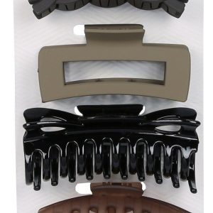 6 Pk Hair Clips