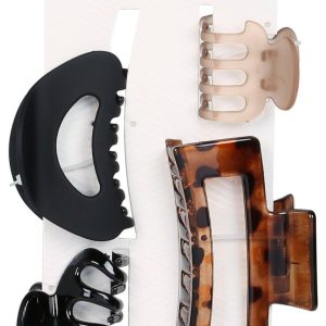 4 Pk Hair Clips