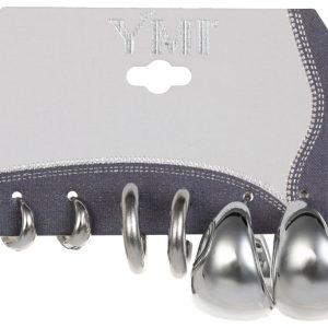 3 Pk Hoop Earrings