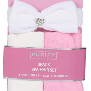 3 Pk Spa Hair Set