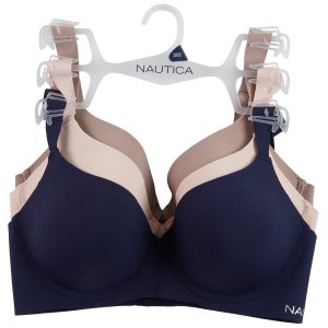 Women's 3 Pk Ribbed Bras