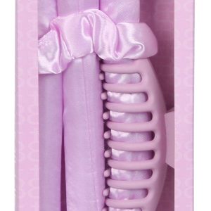 4 Pc Heatless Hair Curler Set