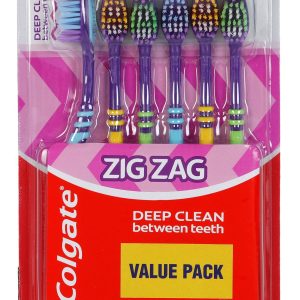6 Pk Deep Clean Toothbrushes