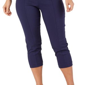 Women's Solid Capris