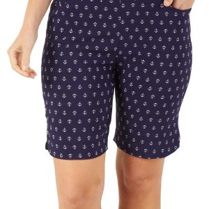 Women's Anchor Print Shorts