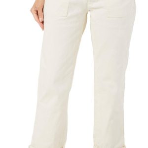 Women's Solid Cuff Pants