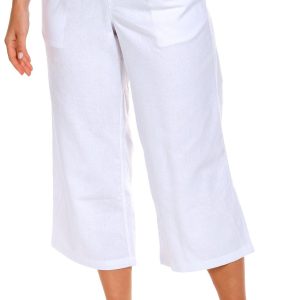 Women's Solid Capris