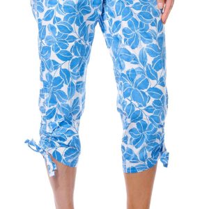 Women's Floral Capris