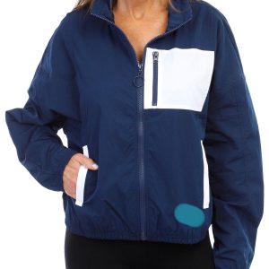 Women's Active Color Block Zip Up Jacket