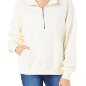 Juniors Active Solid Pullover Top