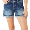 Women's Distressed Denim Shorts