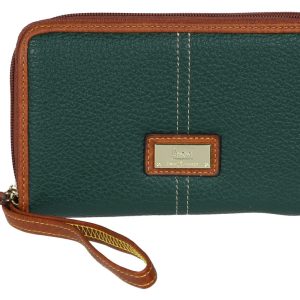 Pebble Grain Wristlet Wallet