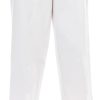 Women's Solid Belted Capris