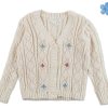 Girls 2 Pc Sweater & Hair Clip Set