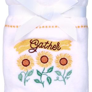 2 Pk Sunflower Hand Towels
