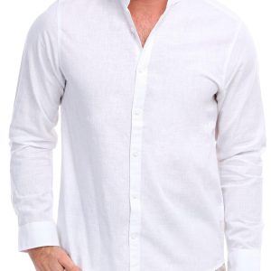 Men's Solid Button Down Shirt