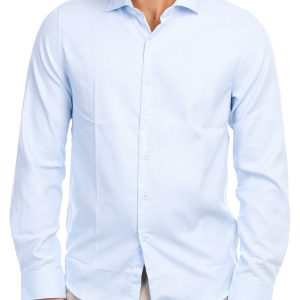Men's Solid Button Down Shirt