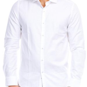 Men's Solid Button Down Shirt