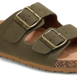 Women's Double Band Footbed Sandals