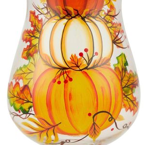 10 in Harvest Pumpkin Vase
