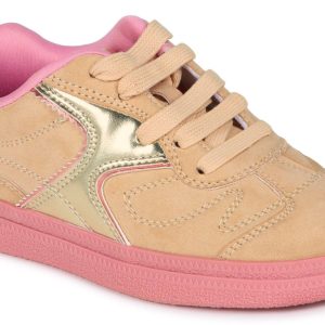 Girls Lace Up Sneakers
