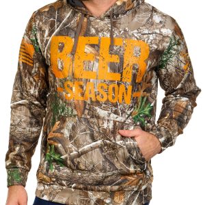Men's Outdoor Camo Beer Season Hoodie
